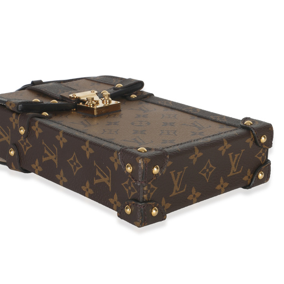 Louis Vuitton Monogram Reverse Canvas Vertical Trunk Pochette - Picture 7 of 8